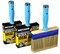 3 Pieces (4,5,6inch) Heavy Duty Professional Stain Brush,Paint Brush,Paint Brushes,Double Thick 1.18 inch,Fence Brush,Paint Brush for Walls,Painters Paint Brush